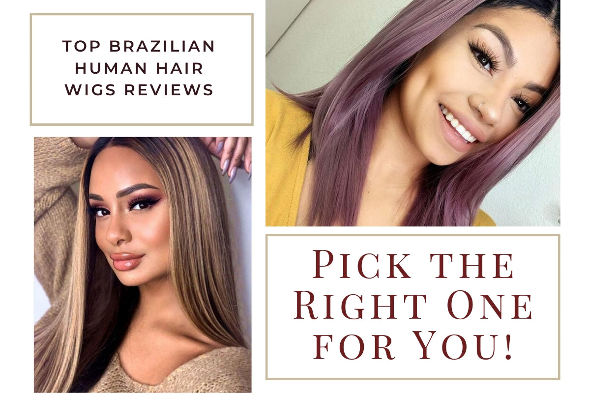 Cheap human hair deals wig review