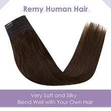 Load image into Gallery viewer, Halo Wire Hair Extensions Human Hair