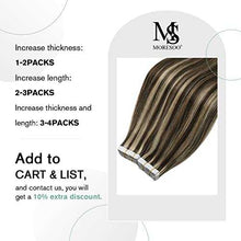 Load image into Gallery viewer, Tape in Hair Extensions 22 Inch Remy Tape in Extensions 20 Pieces 50 G Wig Store