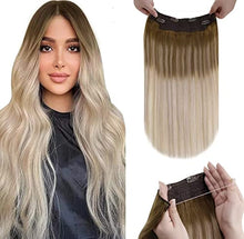 Load image into Gallery viewer, Halo Wire Hair Extensions Human Hair