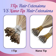 Load image into Gallery viewer, I-tips Hair Extensions Human Hair pre bonded
