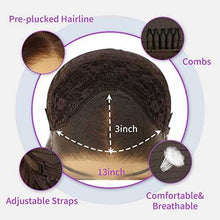 Load image into Gallery viewer, Synthetic Lace Front Wig Body Wavy Chunky Highlights Wig Store