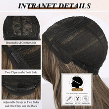 Load image into Gallery viewer, Layered Synthetic Wig with Curtain Bangs