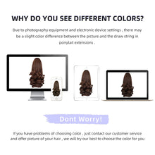 Load image into Gallery viewer, Straight Natural Looking ponytail extension, claw clip