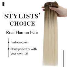 Load image into Gallery viewer, Remy Clip-in Human Hair Extensions