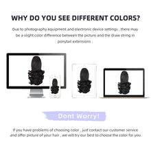 Load image into Gallery viewer, Straight Natural Looking ponytail extension, claw clip