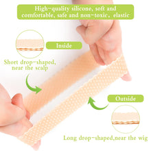 Load image into Gallery viewer, Non Slip 4 PCS Silicone Wig Grip Band