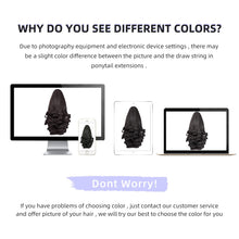 Load image into Gallery viewer, Straight Natural Looking ponytail extension, claw clip