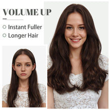 Load image into Gallery viewer, Synthetic Hair Topper 18 Inch with Bangs