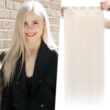 Load image into Gallery viewer, Synthetic One Piece 24" 3/4 Full Head Curly Wave Clip in Hair Extensions