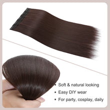 Load image into Gallery viewer, Synthetic One Piece 24" 3/4 Full Head Curly Wave Clip in Hair Extensions
