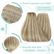 Load image into Gallery viewer, Wire Hair Extensions Human Hair