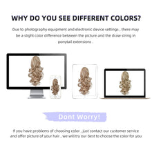 Load image into Gallery viewer, Straight Natural Looking ponytail extension, claw clip