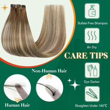 Load image into Gallery viewer, Remy Clip-in Human Hair Extensions
