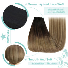 Load image into Gallery viewer, Wire Hair Extensions Human Hair