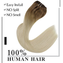 Load image into Gallery viewer, Remy Clip-in Human Hair Extensions