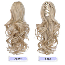 Load image into Gallery viewer, Straight Natural Looking ponytail extension, claw clip