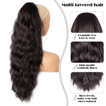 Load image into Gallery viewer, 26 inch Highlight Ponytail Extension Hairpiece
