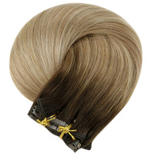 Load image into Gallery viewer, Remy Clip-in Human Hair Extensions