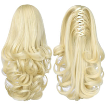 Load image into Gallery viewer, Straight Natural Looking ponytail extension, claw clip