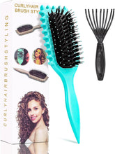 Load image into Gallery viewer, Detangling Curly Hair Brush