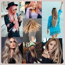 Load image into Gallery viewer, Synthetic One Piece 24" 3/4 Full Head Curly Wave Clip in Hair Extensions