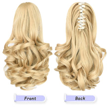 Load image into Gallery viewer, Straight Natural Looking ponytail extension, claw clip