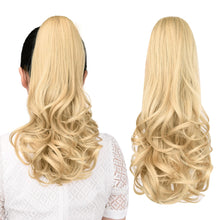 Load image into Gallery viewer, Straight Natural Looking ponytail extension, claw clip