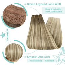 Load image into Gallery viewer, Wire Hair Extensions Human Hair