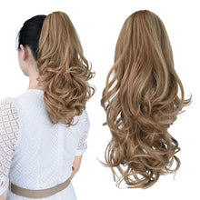 Load image into Gallery viewer, Straight Natural Looking ponytail extension, claw clip