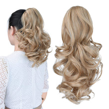 Load image into Gallery viewer, Straight Natural Looking ponytail extension, claw clip