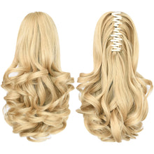 Load image into Gallery viewer, Straight Natural Looking ponytail extension, claw clip