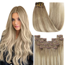 Load image into Gallery viewer, Wire Hair Extensions Human Hair