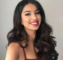 Load image into Gallery viewer, Olivia Dark Brown Curly Lace Front Human Hair Wig Human Hair Wigs Styles Wigs