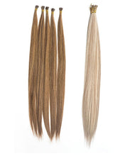Load image into Gallery viewer, 18 Inch 490B I-Tips Straight Human Hair Extensions WigUSA