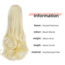 Load image into Gallery viewer, Wavy Ponytail Extension Wig Store