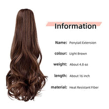 Load image into Gallery viewer, Wavy Ponytail Extension Wig Store