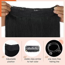 Load image into Gallery viewer, Halo Wire Human Hair Extensions Wig Store