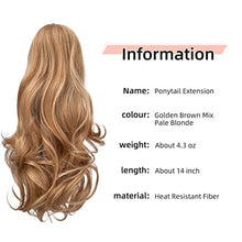 Load image into Gallery viewer, Wavy Ponytail Extension Wig Store