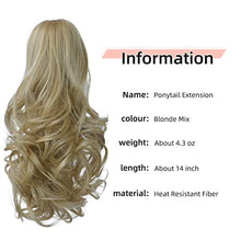 Load image into Gallery viewer, Wavy Ponytail Extension Wig Store