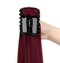 Load image into Gallery viewer, Clip in Hairpiece Ponytail Extension Claw Wig Store