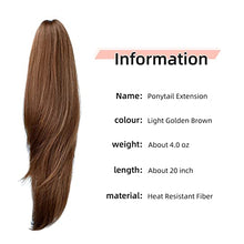 Load image into Gallery viewer, Ponytail 22" Long Claw Hair Extension Wig Store