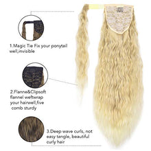 Load image into Gallery viewer, Wavy Clip in Ponytail Extension Wig Store