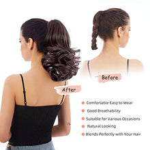 Load image into Gallery viewer, Wavy Ponytail Extension Wig Store