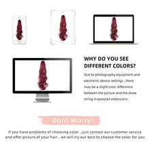 Load image into Gallery viewer, Ponytail 22" Long Claw Hair Extension Wig Store