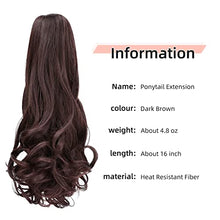 Load image into Gallery viewer, Wavy Ponytail Extension Wig Store