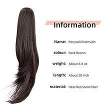Load image into Gallery viewer, Ponytail 22" Long Claw Hair Extension Wig Store