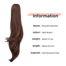 Load image into Gallery viewer, Ponytail 22" Long Claw Hair Extension Wig Store