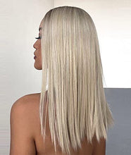 Load image into Gallery viewer, Faded Ombre Platinum Blonde Lace Front Wig Wig Store
