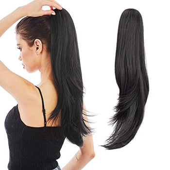 Ponytail 22" Long Claw Hair Extension Wig Store